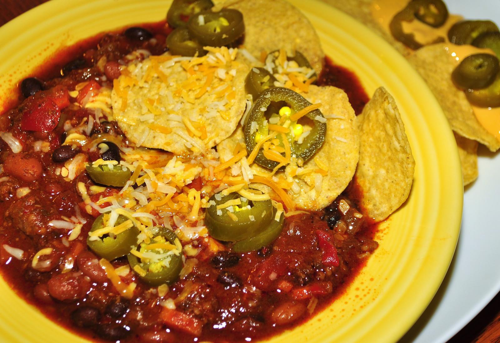 Tex Mex Chili With Beans The Border Cook Mexican And Tex Mex Cuisine