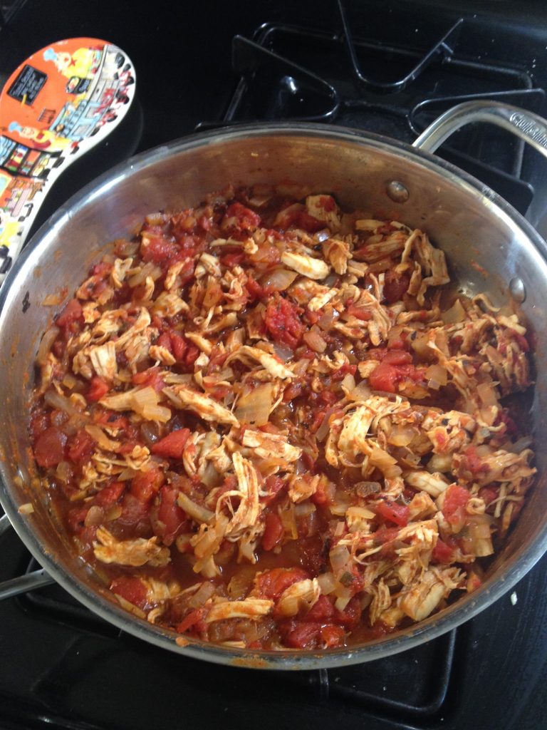 Chicken Tinga filling